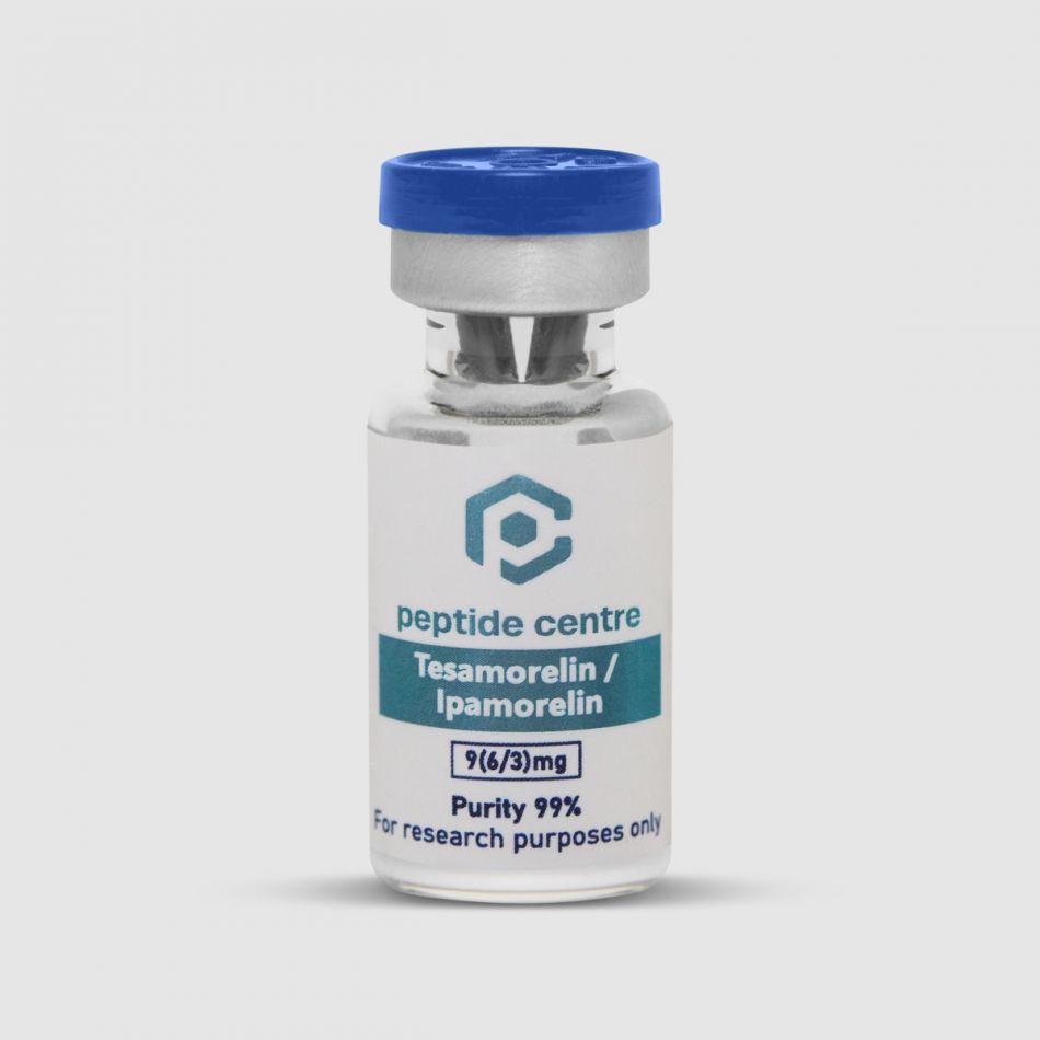 tesamorelin ipamorelin blend 9mg peptide vial australia sterile research compound